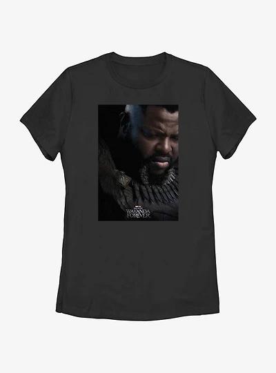 Marvel Black Panther: Wakanda Forever M'Baku Movie Poster Womens T-Shirt