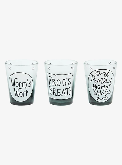 Disney The Nightmare Before Christmas 30th Anniversary Potion Bottle Mini Glass Set