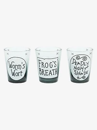 Disney The Nightmare Before Christmas 30th Anniversary Potion Bottle Mini Glass Set