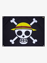 One Piece Straw Hat Crew Jolly Roger Flag