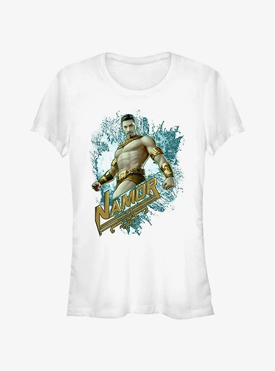 Marvel Black Panther: Wakanda Forever Sub-Mariner King Namor Girls T-Shirt