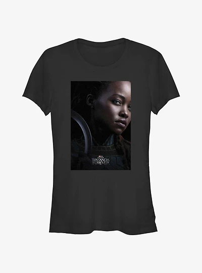 Marvel Black Panther: Wakanda Forever Nakia Movie Poster Girls T-Shirt