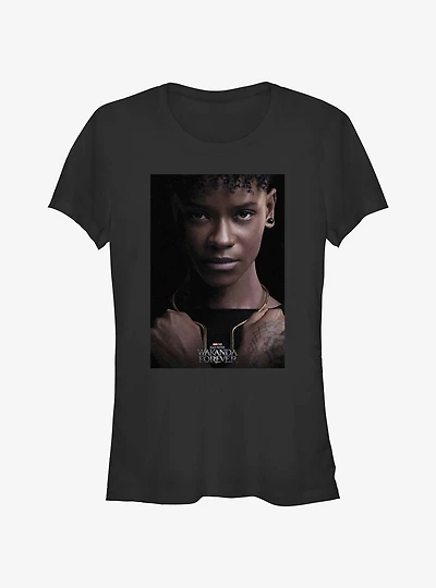 Marvel Black Panther: Wakanda Forever Shuri Movie Poster Girls T-Shirt