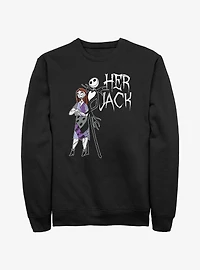 Disney The Nightmare Before Christmas Her Jack Sweatshirt
