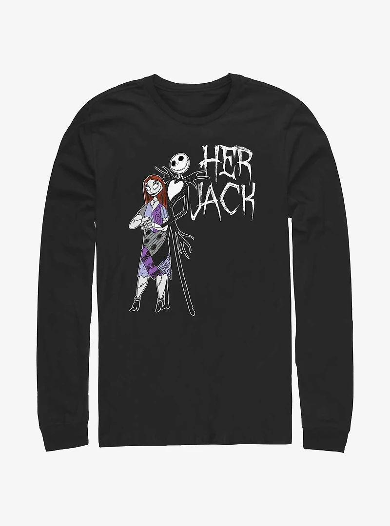 Disney The Nightmare Before Christmas Her Jack Long-Sleeve T-Shirt