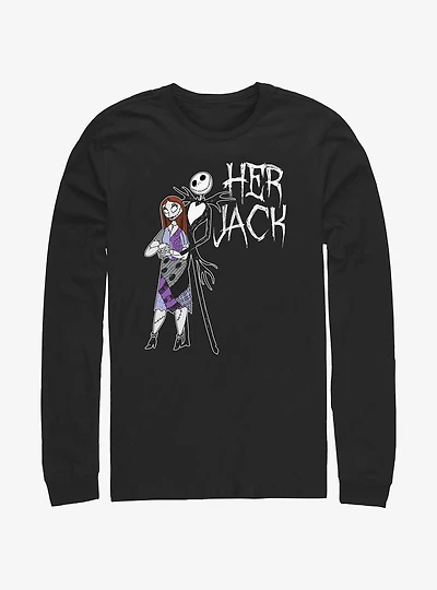 Disney The Nightmare Before Christmas Her Jack Long-Sleeve T-Shirt