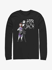 Disney The Nightmare Before Christmas Her Jack Long-Sleeve T-Shirt