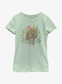 Star Wars Ewok Sunset Youth Girls T-Shirt