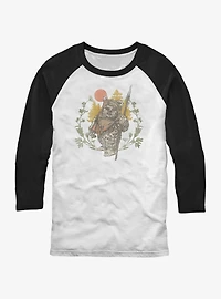 Star Wars Ewok Sunset Raglan T-Shirt