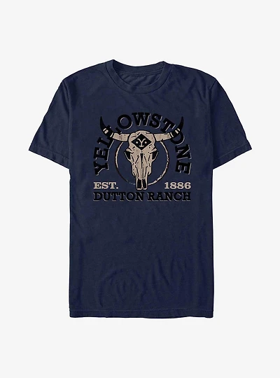 Yellowstone Skull Dutton Ranch T-Shirt