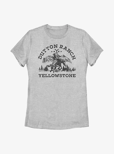 Yellowstone Vintage Rider Womens T-Shirt