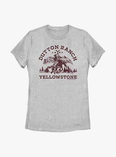 Yellowstone Vintage Rider Womens T-Shirt