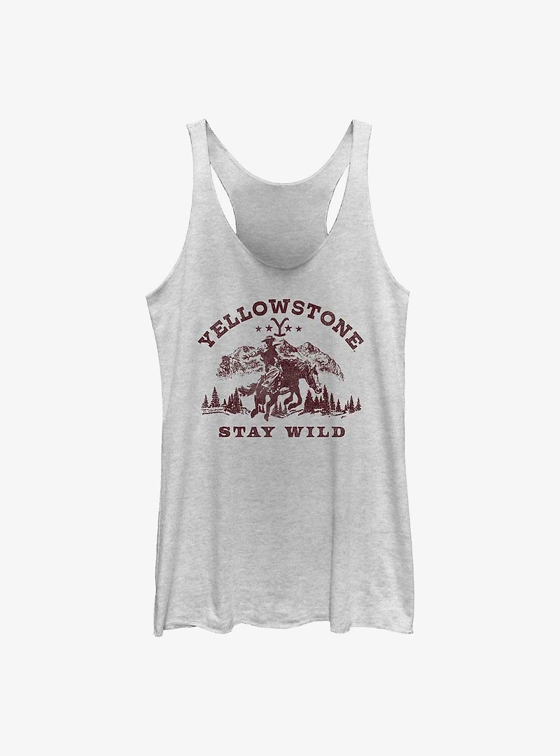 Yellowstone Stay Wild Womens Tank Top