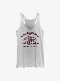 Yellowstone Stay Wild Womens Tank Top