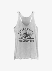 Yellowstone Vintage Rider Womens Tank Top