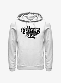 Stranger Things Hellfire Club Demon Logo Hoodie