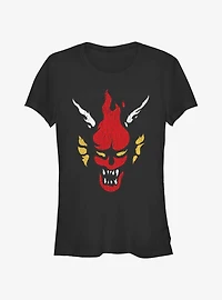 Stranger Things Demon Head Girls T-Shirt