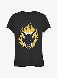 Stranger Things Demon Head Girls T-Shirt
