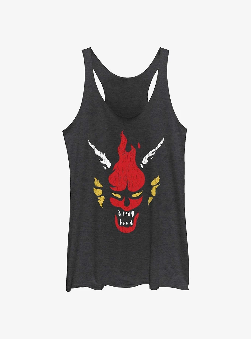 Stranger Things Demon Head Girls Tank