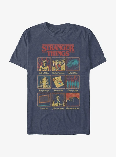 Stranger Things Iconic Moments T-Shirt