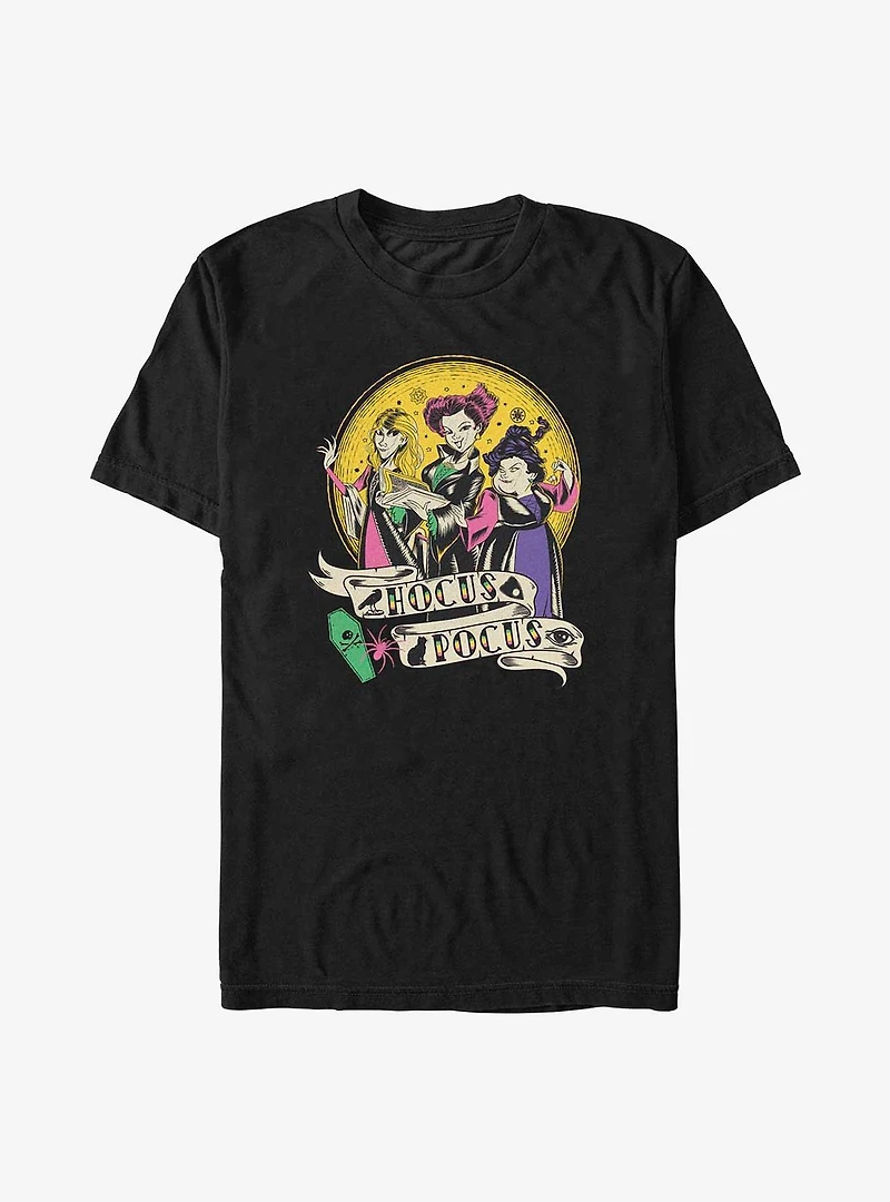 Disney Hocus Pocus Sanderson Sisters Badge T-Shirt