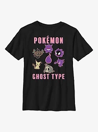 Pokemon Ghost Type Youth T-Shirt