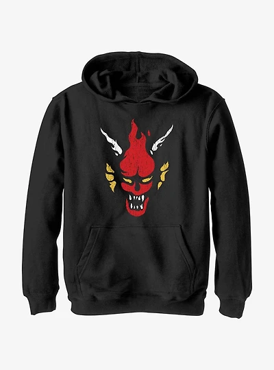 Stranger Things Demon Head Youth Hoodie