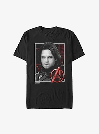 Marvel Avengers Bucky Portrait T-Shirt