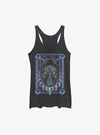 Marvel Black Panther Card Womens Tank Top
