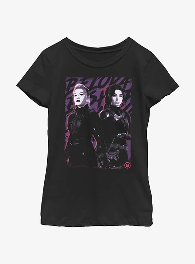 Marvel Hawkeye Yelena & Kate Bishop Youth Girls T-Shirt
