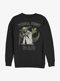 Star Wars Yoda Best Dad Sweatshirt