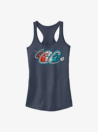 Star Wars Falcon Rainbow Logo Girls Tank
