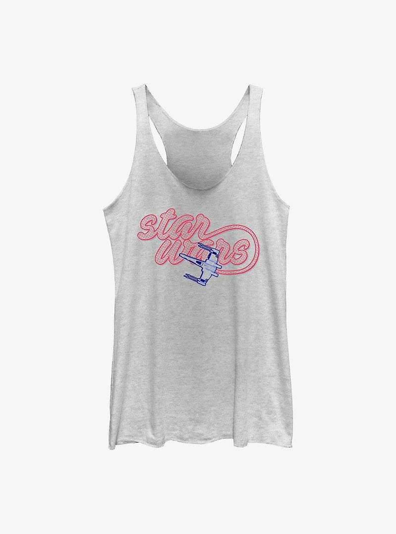 Star Wars X-Wing Flight Logo Girls Tank