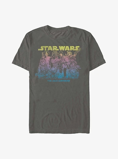 Star Wars The Saga Continues T-Shirt