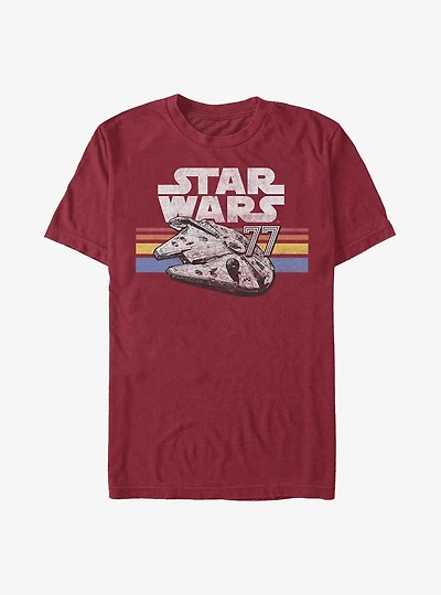 Star Wars Vintage Falcon Stripes T-Shirt