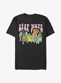 Star Wars Psychedelic Characters T-Shirt