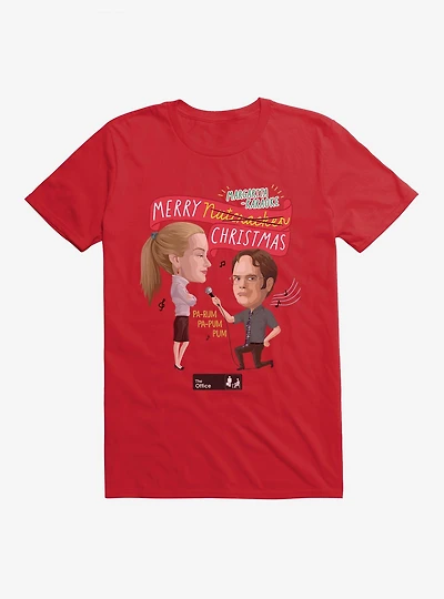 The Office Margarita-Karaoke Christmas T-Shirt