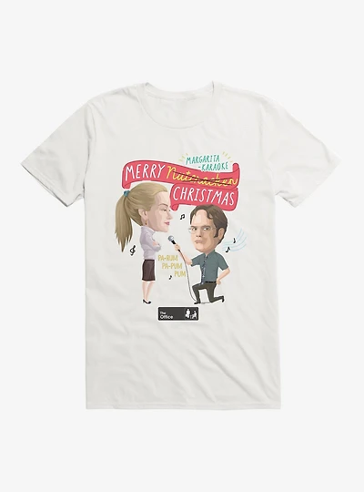 The Office Margarita-Karaoke Christmas T-Shirt