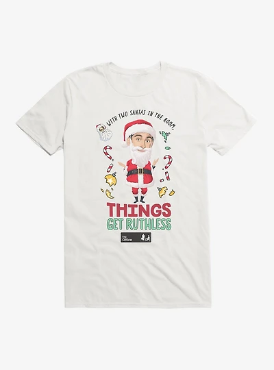 The Office Two Santas T-Shirt