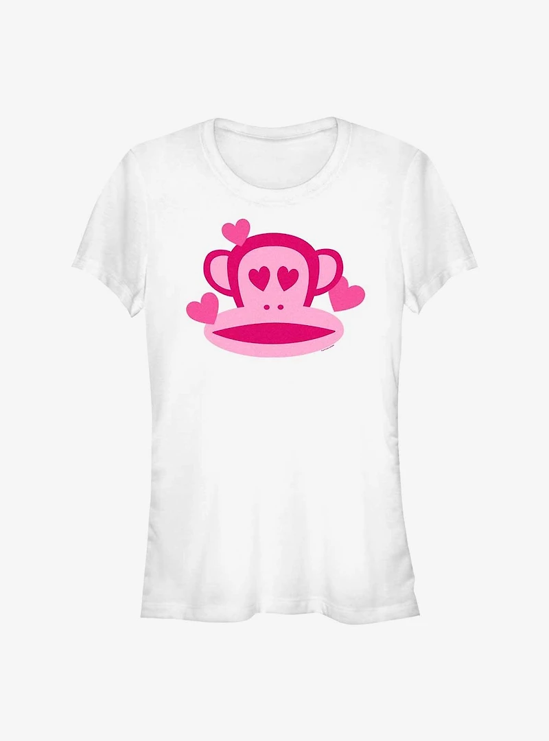 Paul Frank Julius Monkey Heart Girls T-Shirt