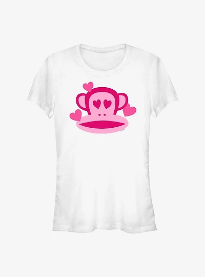 Paul Frank Julius Monkey Heart Girls T-Shirt