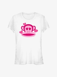 Paul Frank Julius Monkey Heart Girls T-Shirt