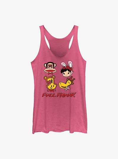 Paul Frank Valentine's Characters Girls Tank Top