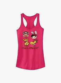 Paul Frank Valentine's Characters Girls Tank Top