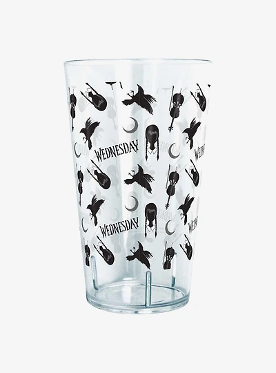 Wednesday Icons Pattern Tritan Cup