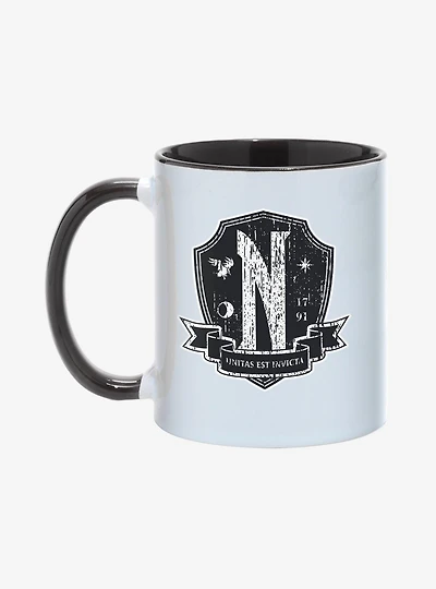 Wednesday Nevermore Motto Unity Is Invincible Mug