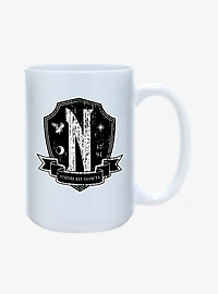 Wednesday Nevermore Motto Unity Is Invincible Mug 15oz