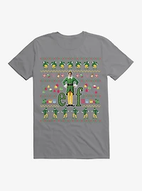 Elf Movie Ugly Christmas Pattern T-Shirt