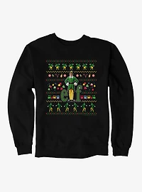 Elf Movie Ugly Christmas Pattern Sweatshirt