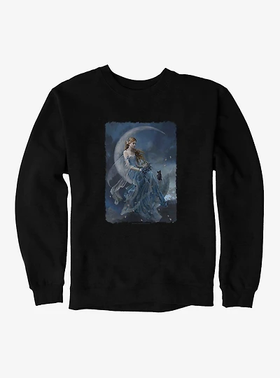 Wind Moon Sweatshirt by Nene Thomas